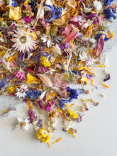 Load image into Gallery viewer, Rainbow Dried Flower Eco Confetti - The Perfect Toss