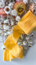 Load image into Gallery viewer, Linen Ribbon - Buttercup
