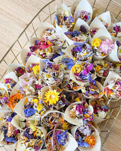 Load image into Gallery viewer, Rainbow Dried Flower Eco Confetti - The Perfect Toss
