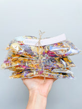 Load image into Gallery viewer, Rainbow Dried Flower Confetti -Edibles mix
