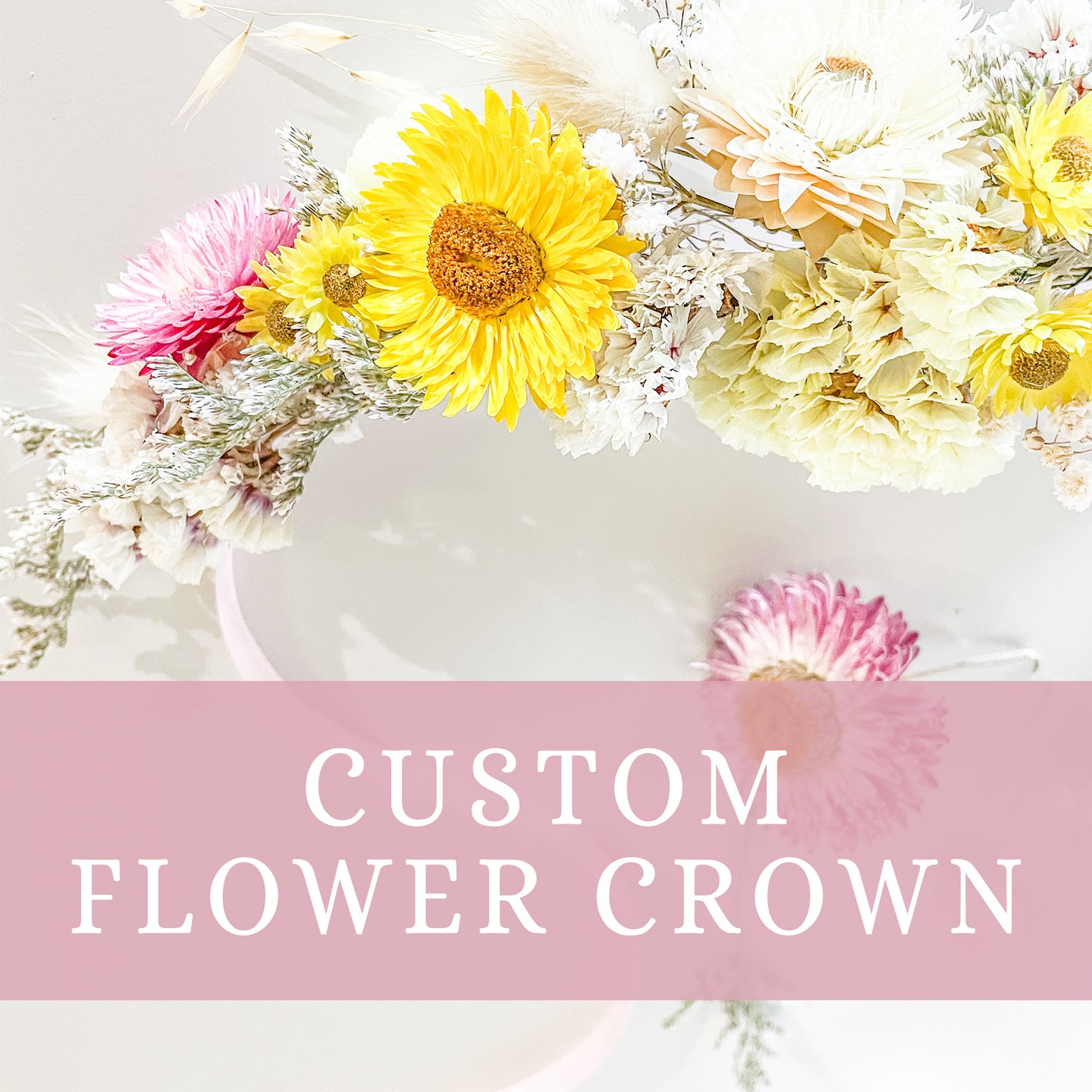 Custom Flower Crown