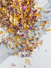 Load image into Gallery viewer, Rainbow Dried Flower Confetti -Edibles mix
