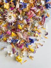 Load image into Gallery viewer, Rainbow Dried Flower Eco Confetti - The Perfect Toss
