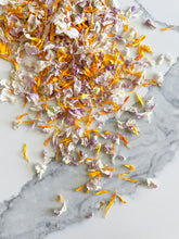Load image into Gallery viewer, Pink/Yellow Dried Flower Confetti -Edibles mix
